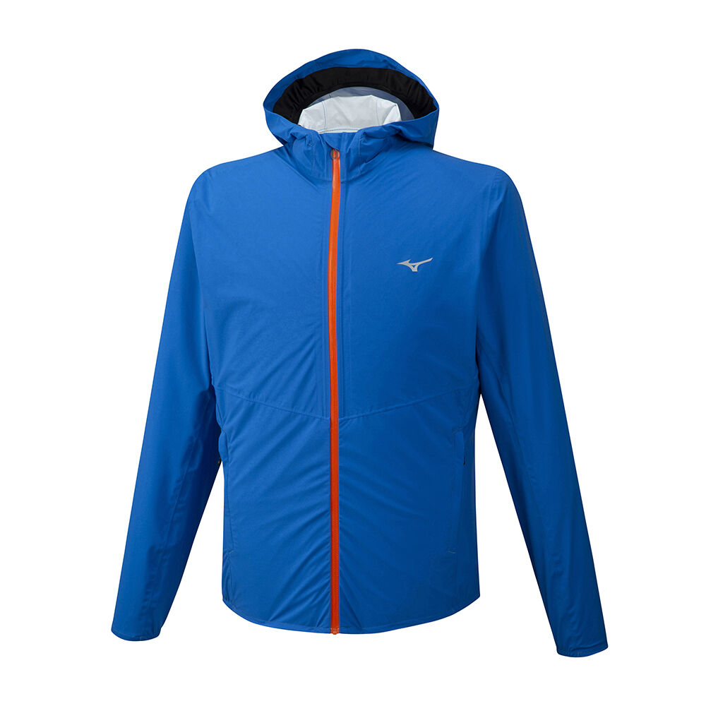 Chaqueta Mizuno Waterproof 20K ER Hombre Azules Baratas KOZF-31428